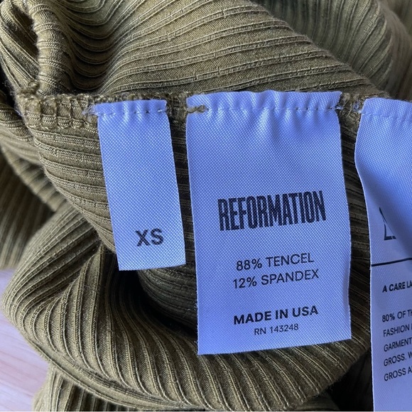 Reformation Jeans Roberts Turtleneck Dress 29008 - Picture 12 of 13